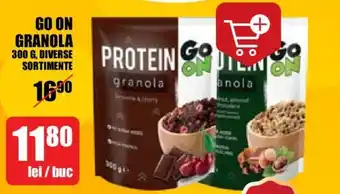 Auchan GO ON GRANOLA Ofertă