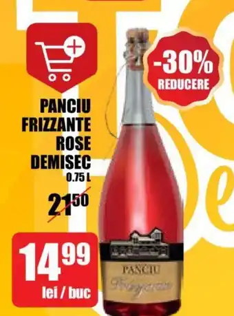 Auchan PANCIU FRIZZANTE ROSE DEMISEC 0.75L Ofertă
