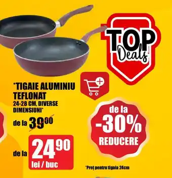 Auchan TIGAIE ALUMINIU TEFLONAT Ofertă