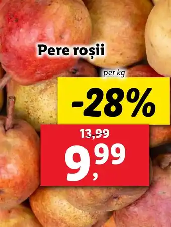 Pere roşii
