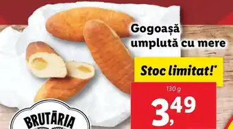 Lidl Gogoaşă umplută cu mere Ofertă