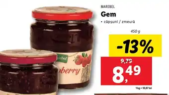 Lidl MARIBEL Gem Ofertă