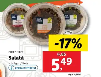 Lidl CHEF SELECT Salată Ofertă