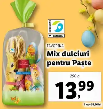 Lidl FAVORINA Mix dulciuri pentru Paște Ofertă