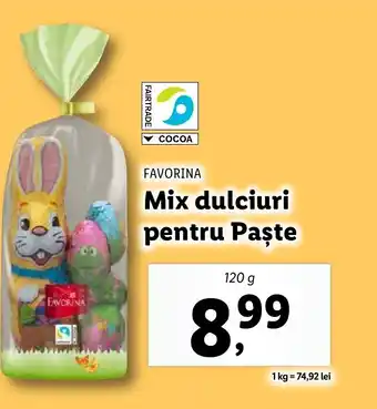 Lidl FAVORINA Mix dulciuri pentru Paște Ofertă
