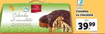 Lidl FAVORINA Colomba cu ciocolată Ofertă