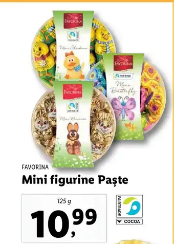 Lidl FAVORINA Mini figurine Paște Ofertă