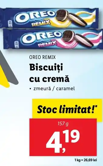 OREO REMIX Biscuiți cu cremă