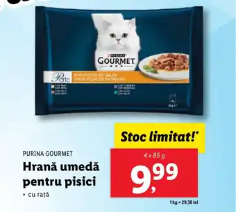 Lidl PURINA GOURMET Hrană umedă pentru pisici Ofertă