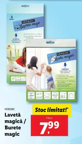 Lidl VERDINI Lavetǎ magică/ Burete magic Ofertă