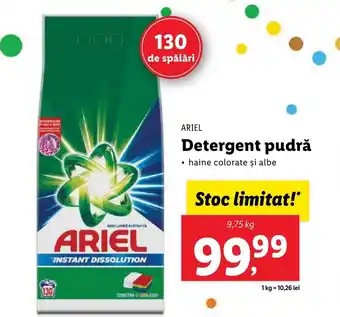 Lidl ARIEL Detergent pudră Ofertă
