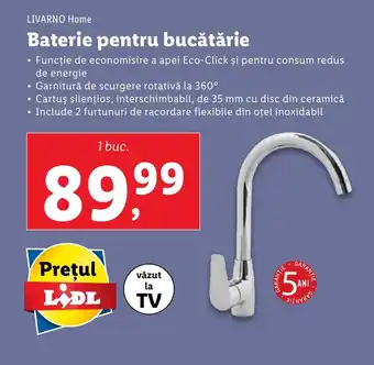 Lidl LIVARNO Home Baterie pentru bucătărie Ofertă