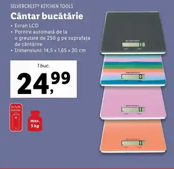 Lidl SILVERCREST® KITCHEN TOOLS Cântar bucătărie Ofertă