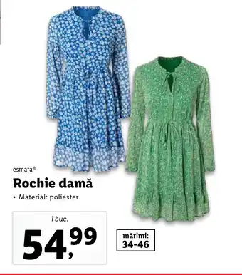 Lidl esmaraⓇ Rochie damă Ofertă