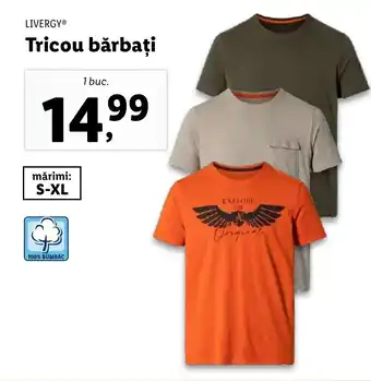 Lidl LIVERGY® Tricou bărbați Ofertă
