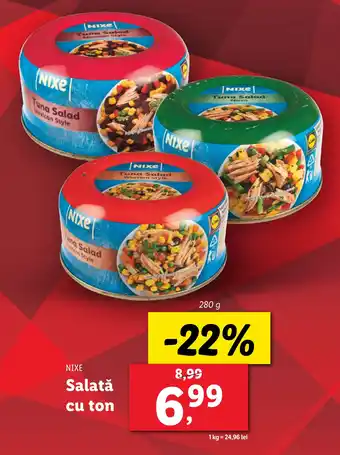 Lidl NIXE Salată cu ton Ofertă