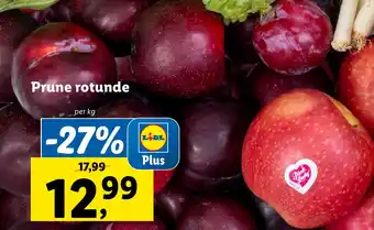 Lidl Prune rotunde Ofertă