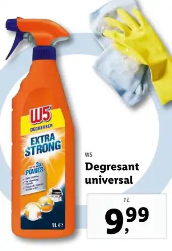 Lidl W5 Degresant universal Ofertă