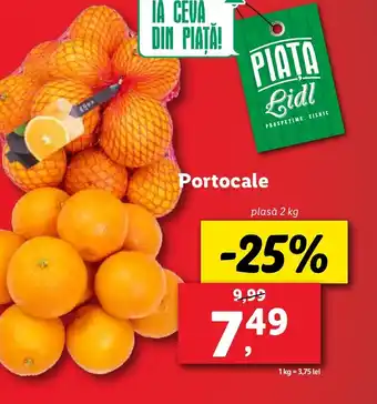 Lidl Portocale Ofertă