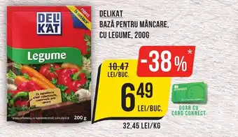 Mega Image DELIKAT BAZĂ PENTRU MÂNCARE, CU LEGUME, 200G Ofertă