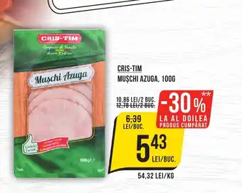 Mega Image CRIS-TIM MUSCHI AZUGA, 100G Ofertă