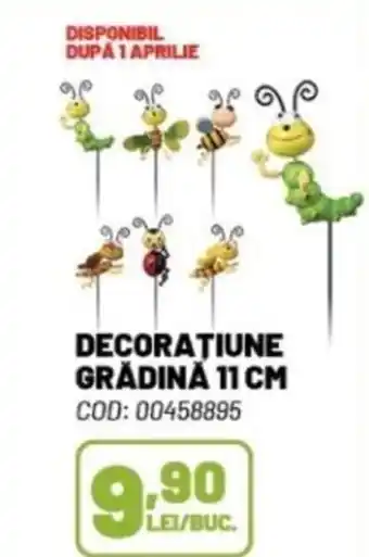 Ambient DECORATIUNE GRĂDINĂ 11 CM Ofertă