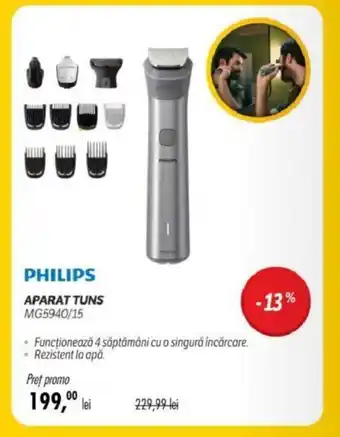 Flanco PHILIPS APARAT TUNS MG5940/15 Ofertă