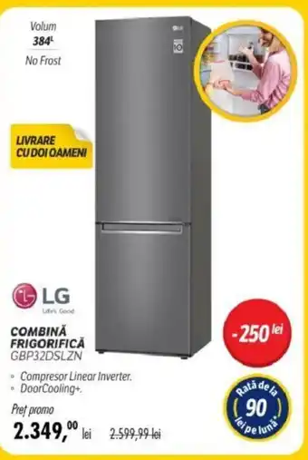 Flanco LG COMBINA FRIGORIFICA GBP32DSLZN Ofertă