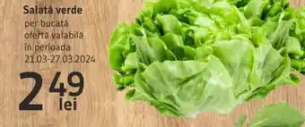 Supeco Salată verde Ofertă