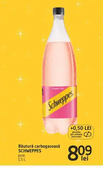 Supeco Băutură carbogazoasă SCHWEPPES pink 1.5 L Ofertă