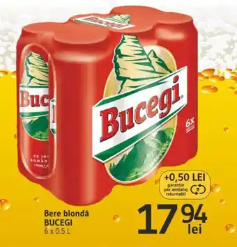 Supeco Bere blondǎ BUCEGI 6 x 0.5 L Ofertă