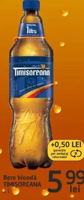 Supeco Bere blondǎ TIMIŞOREANA 1L Ofertă