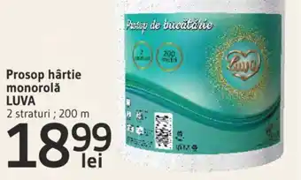 Supeco Prosop hârtie monorolǎ LUVA Ofertă