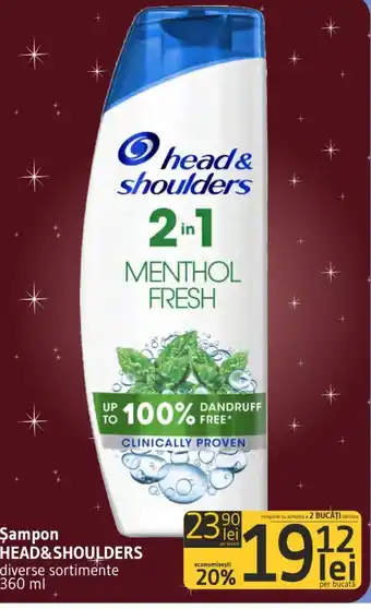 Supeco Şampon HEAD&SHOULDERS Ofertă
