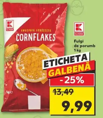 Kaufland Fulgi de porumb 1 kg Ofertă