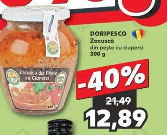 Kaufland DORIPESCO Zacuscǎ Ofertă