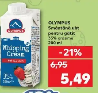 Kaufland OLYMPUS Smântână uht pentru gătit Ofertă