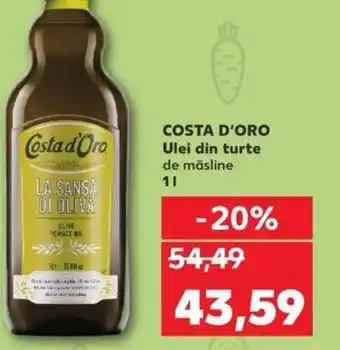 Kaufland COSTA D'ORO Ulei din turte de măsline 1L Ofertă