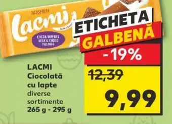 Kaufland LACMI Ciocolată cu lapte Ofertă