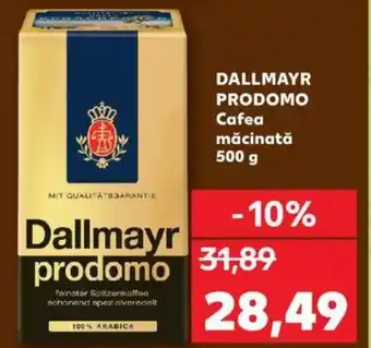 Kaufland DALLMAYR PRODOMO Cafea măcinată 500 g Ofertă