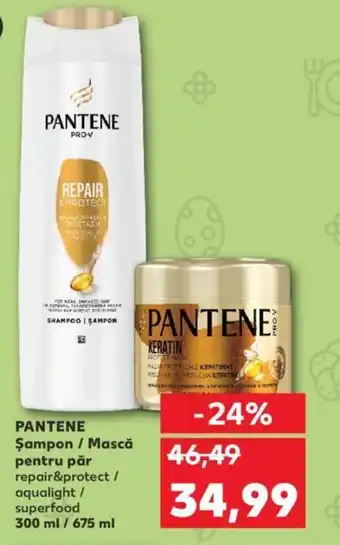 Kaufland PANTENE Şampon / Mască pentru păr Ofertă