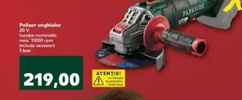Kaufland Polizor unghiular 20 V Ofertă