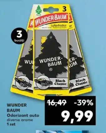 Kaufland WUNDER-BAUM Odorizant auto Ofertă