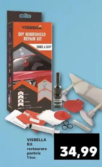 Kaufland VISBELLA Kit restaurare parbriz Ofertă