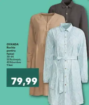 Kaufland OYANDA Rochie pentru femei Ofertă