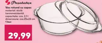Kaufland Vas rotund cu capac Ofertă