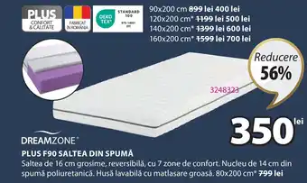 JYSK PLUS F90 SALTEA DIN SPUMĂ Ofertă