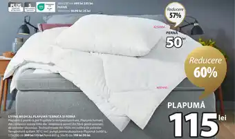 JYSK LIVING MEDICAL PLAPUMĂ TERMICĂ ŞI PERNĂ Ofertă