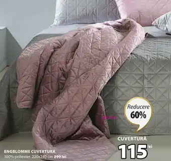 JYSK ENGBLOMME CUVERTURĂ Ofertă
