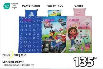 JYSK LENJERIE DE PAT Ofertă